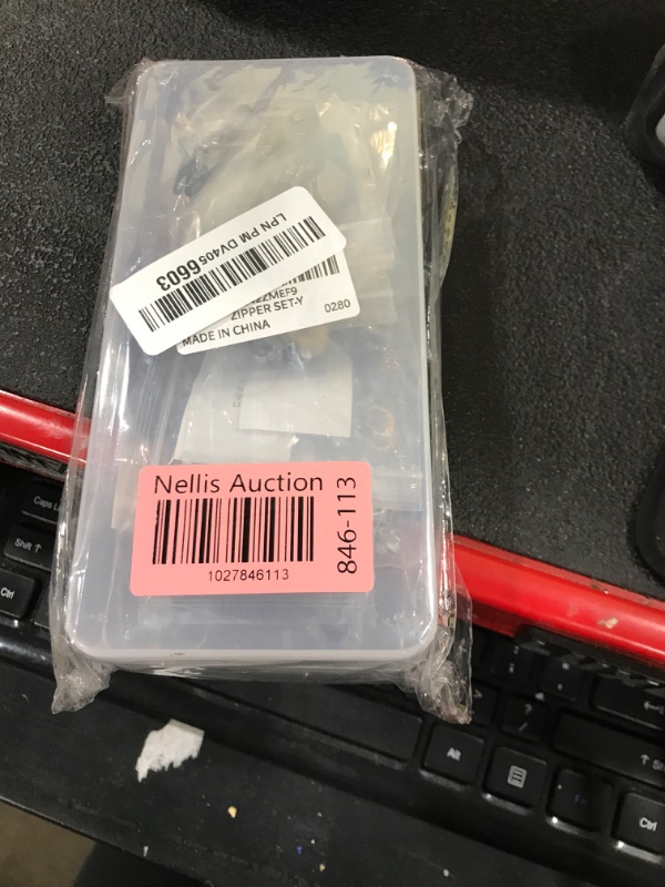 Photo 1 of VICHERIA Zipper Repair Kit (200 Pcs), Quality Replacement Zipper Pull, Zipper Fix Repair Kit for Bags, Luggage, Coats, Boot, Sleeping Bag, Metal, Plastic & Nylon Coil Zippers