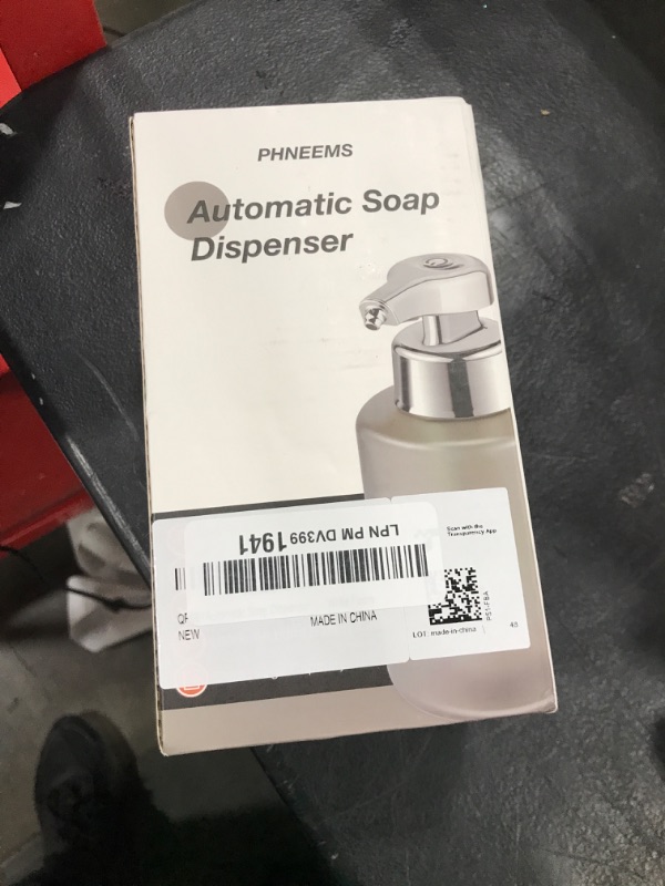 Photo 1 of Automatic Soap Dispenser Foam Bathroom: Rechargeable Touchless Auto Smart Electric Plastic White Foaming Soap Dispenser - Kitchen - Hand Dish Lotion Couple Kids