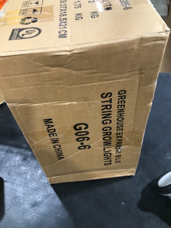 Photo 1 of Espird Outdoor Grow Light, Greenhouse String Grow Light, Waterproof Plant Growing Lamps, UL Certified LED Grow Lights for Greenhouse Garden, 21.3FT Full Spectrum Grow Light for Veg Seedling Flower