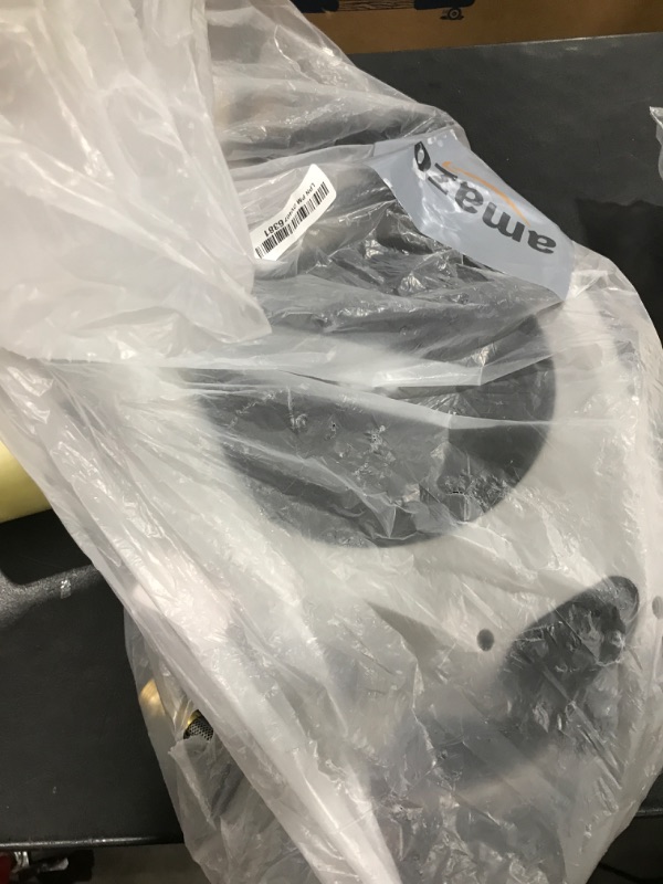 Photo 1 of SUNPOW Retractable Garden Hose Reel 1/2 Inch x 33ft - Wall Mounted Hose Reel with 3/4 Inch Brass Fittings & 10-Pattern Nozzle - Auto Rewind System, Any Length Lock, 180° Swivel Bracket