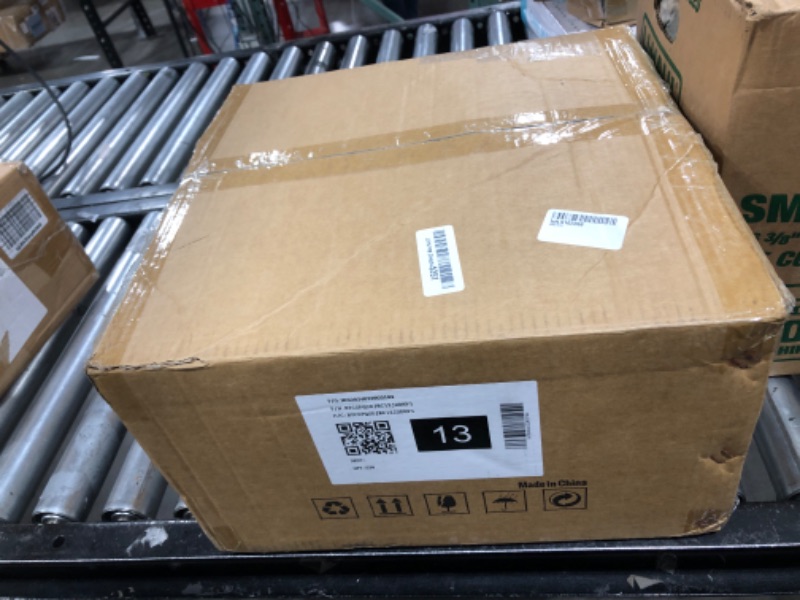 Photo 1 of VEVOR 12-Inch Exhaust Fan with Temperature Humidity Controller, 940 CFM, 10-Speed Adjustable, ETL Listed, Black