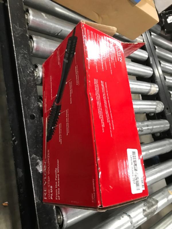 Photo 1 of REVLON One Step Volumizer PLUS Hair Dryer and Styler | More Volume, Less Damage, and More Styling Control for Easy and Fast Salon-Style Blowouts, Plus Travel Friendly (Black)