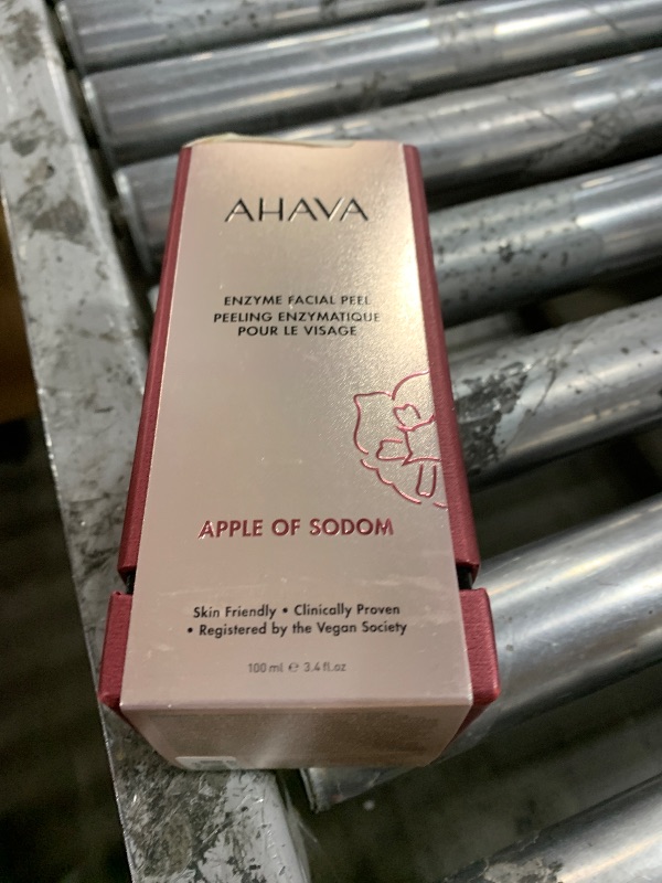 Photo 2 of AHAVA Apple of Sodom Enzyme Facial Peel - Gentle exfoliating cream for tightness, illuminates natural glow, reduces pores & smoothes lines, enhances texture, with Osmoter & Papaya Enzymes, 3.4 Fl.Oz