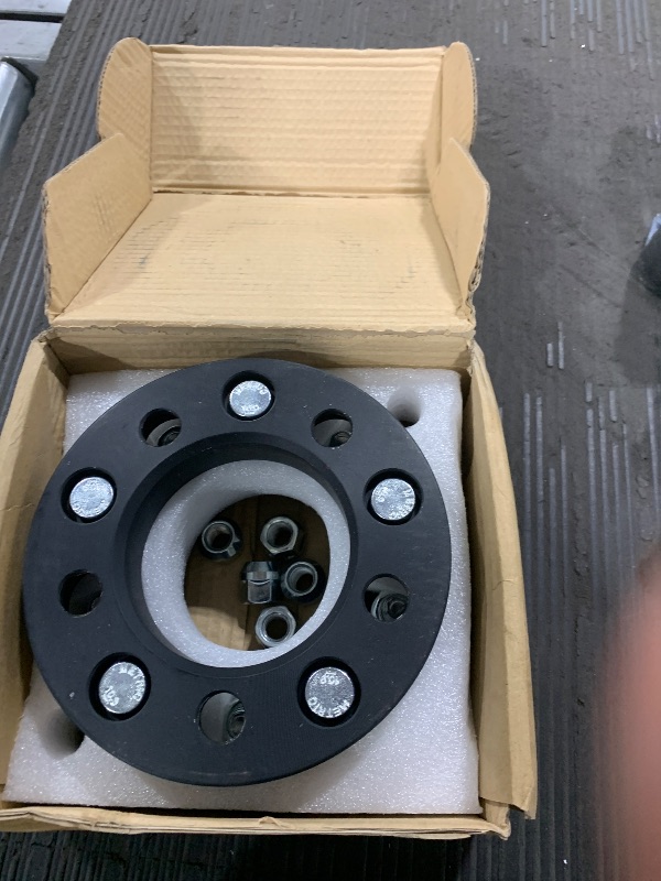 Photo 1 of OCPTY 5x4.75 to 5x5 Wheel Adapters for Blazer for Camaro for Corvette for Eldorado for Firebird for Jimmy 1 inch 12x1.5 Studs 87.1mm Hub Bore Forged Hub Centric Wheel Adapters 5 lug 2PCS