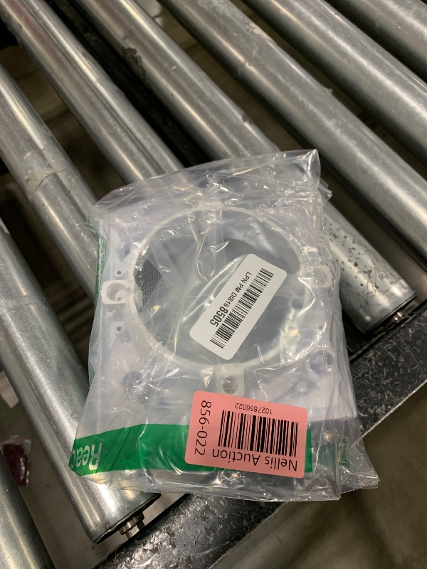 Photo 1 of Splin Ceiling Embedded Mount Stand Compatible with Smart Speaker Alexa Echo Dot 4th and 5th gen., Amazon, and HomePod Mini, Apple— Pro Line — Model Squared Built-in (White) — Metal Grille