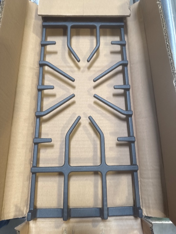 Photo 1 of 807412601 Burner Grate Replacement Parts for Frigidaire Stove Parts Gas Range Parts Stove Surface Top Center Grates Cast Iron Rack 1 Pack
