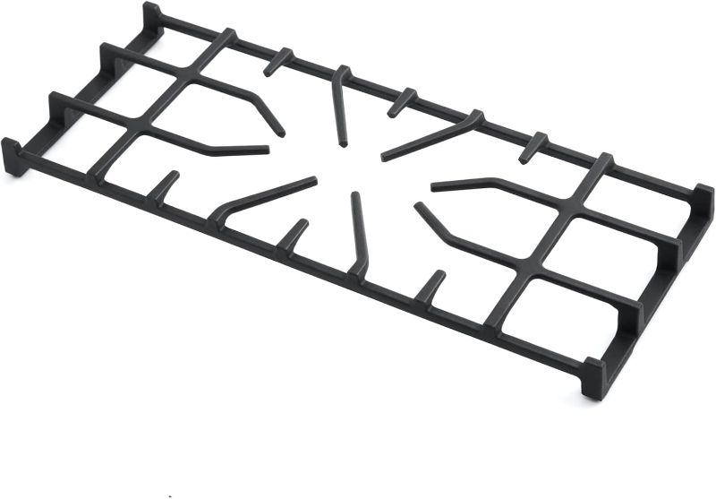 Photo 1 of 807412601 Burner Grate Replacement Parts for Frigidaire Stove Parts Gas Range Parts Stove Surface Top Center Grates Cast Iron Rack 1 Pack
