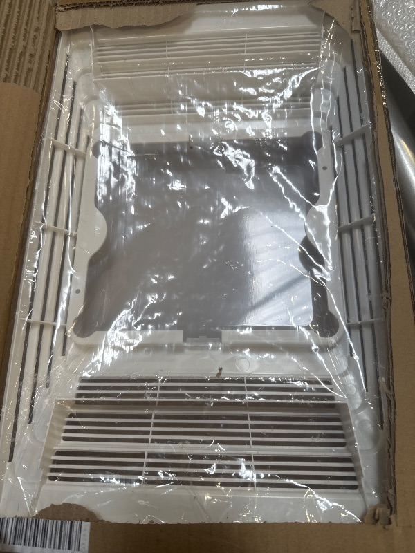 Photo 1 of S97013662 Bathroom Fan Cover Grille and Lens Assembly Kit 16.8 in x 10.6 in Compatible with Broan Nutone Exhaust Fan 655, 656, 657, 659, 695, HFL695, 696 Bathroom Vent Cover Replacement Part 97013662
