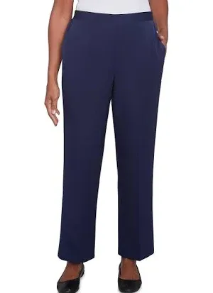Photo 1 of Alfred Dunner Women's Classic Fit Pant 12 Petite 