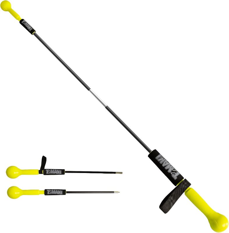 Photo 1 of Hitting Stick Batting Swing Trainer, Batting Practice Equipment for Baseball and Softball, Ideal One-on-One Coaching Tool for Baseball 54''
