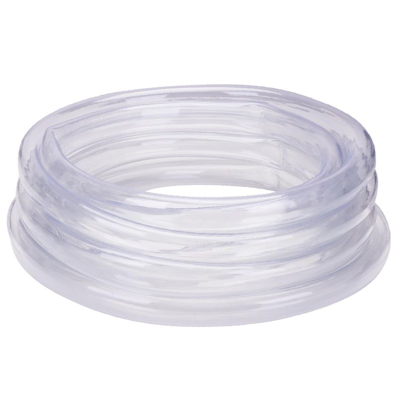 Photo 1 of DERNORD PVC Tubing 1-1/4"ID X 1-1/2"OD Flexible Clear Vinyl Hose 25 Feet for Food Grade