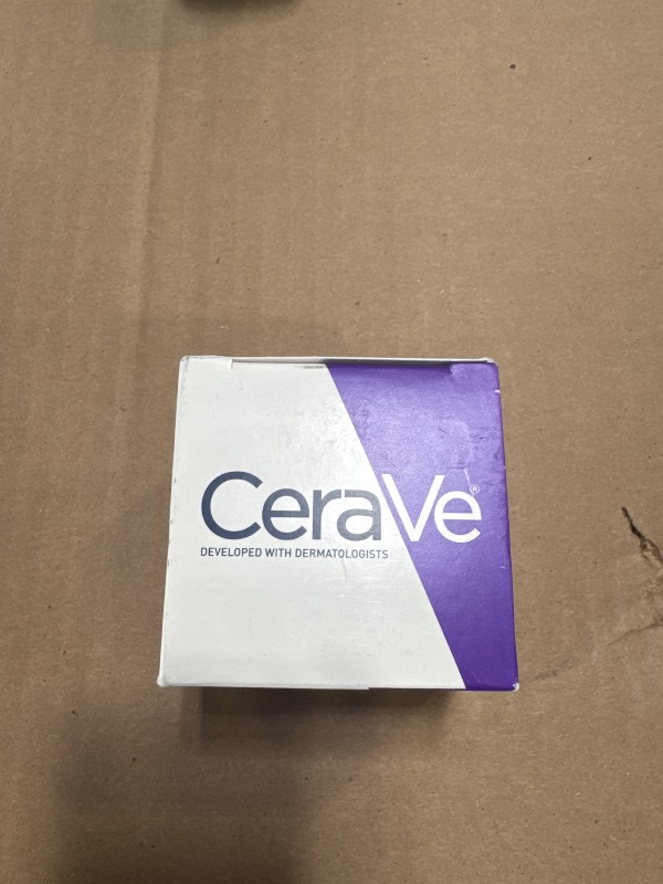 Photo 1 of CeraVe Skin Renewing Night Cream, Niacinamide, Peptide Complex, and Hyaluronic Acid Moisturizer for Face, 1.7 Ounce, Packaging may Vary