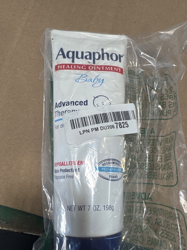 Photo 1 of Aquaphor Baby Healing Ointment Advanced Therapy Skin Protectant, Dry Skin and Diaper Rash Ointment, 7 Oz Tube