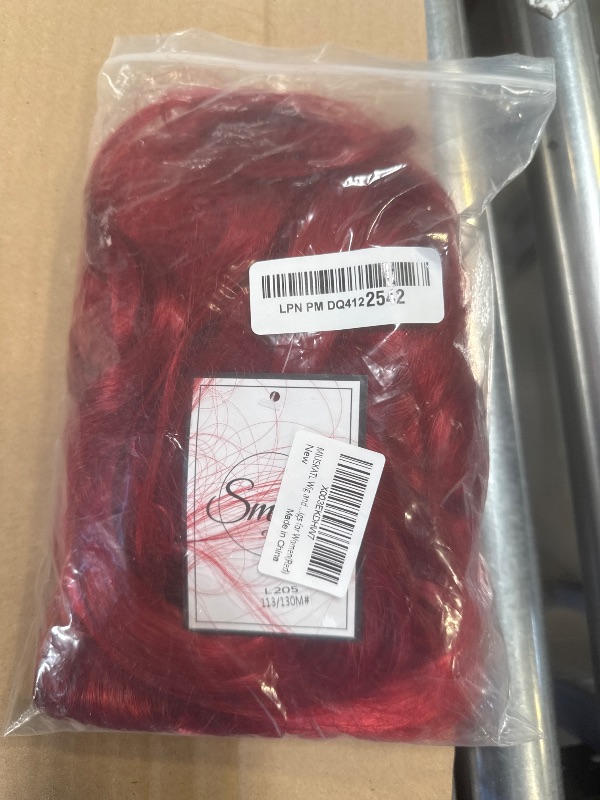 Photo 1 of MIUSKATL Wig and Sunglasses 12 Inch Red Short Bob Wigs with Bangs for Women Costume Cosplay Party(Red)