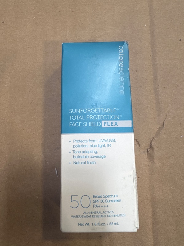 Photo 1 of Colorescience Total Protection Face Shield Flex SPF 50, Zinc Oxide Formula, Fair, 1.8 fl. oz (Pack of 1)