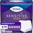 Photo 1 of Tena Overnight Underwear S/M 32 inch to 42 inch 16 ct Pack 