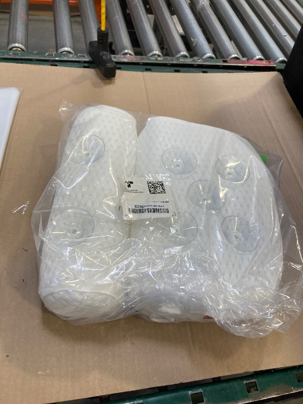 Photo 1 of AmazeFan Bath Pillow, Bathtub Spa Pillow with 4D Air Mesh Technology and 7 Suction Cups, Helps Support Head, Back, Shoulder and Neck, Fits All Bathtub, Hot Tub and Home Spa [US. Patent Design]