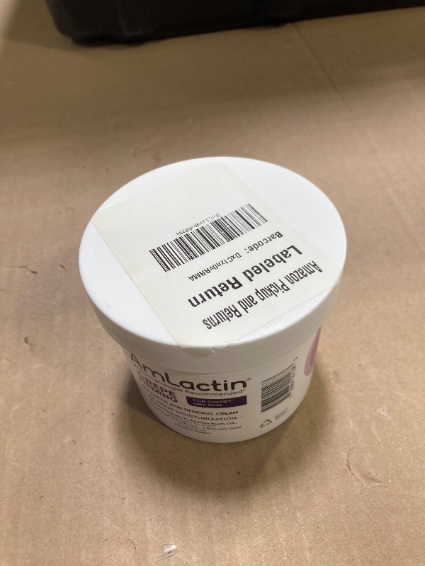 Photo 1 of AmLactin Crepe Firming Cream - 12 oz Body Cream with 15% Lactic Acid - Exfoliator and Moisturizer for Crepey, Dry Skin? (Packaging May Vary)