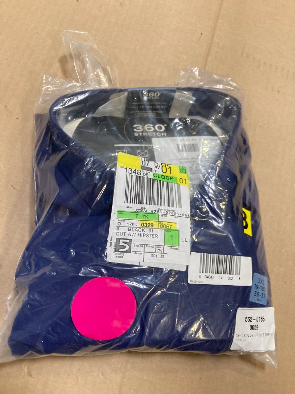 Photo 1 of  Blue Depths Big and Tall Size 3XL Dress Shirt 