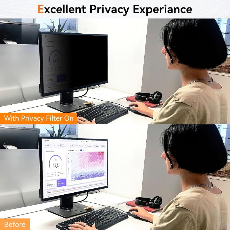 Photo 1 of 24 Inch Computer Privacy Screen