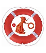 Photo 1 of 28/23 Inch Boat Safety Throw Ring Set, 98.4FT Floating Lifesaving Rope, 2.5/1.5 KG International Standard, Outdoor Professional Throwing Ring Rope Rescue Lifeguard Lifesaving
