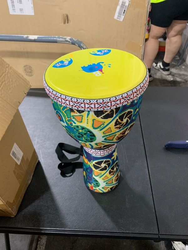 Photo 1 of RUOSWTE Djembe Drum,Drum Circles,Africa Drums, West African Style, Bongos?Music Healing Instrument (B)