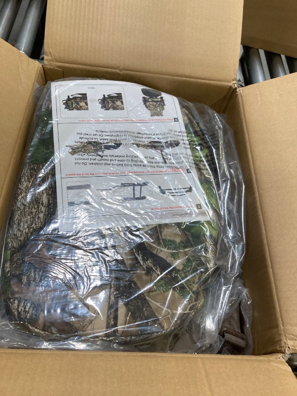 Photo 1 of Brand New TideWe Turkey Hunting Vest With Seat Cushion and Game Pouch 