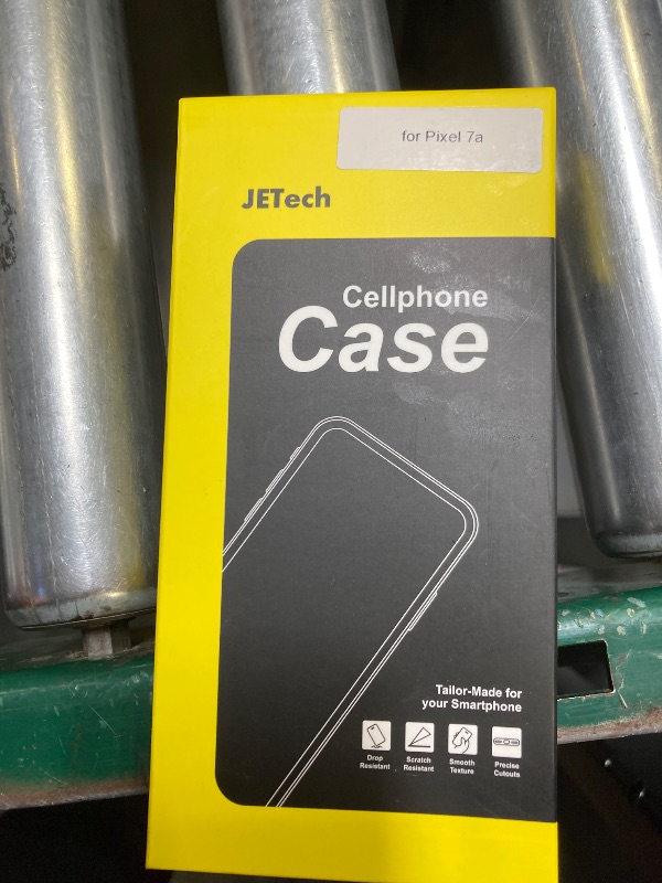 Photo 1 of JETech Case for Google Pixel 7a 6.1-Inch 2023, Non-Yellowing Shockproof Bumper Protective Phone Cover, Anti-Scratch Hard PC Back (Clear)