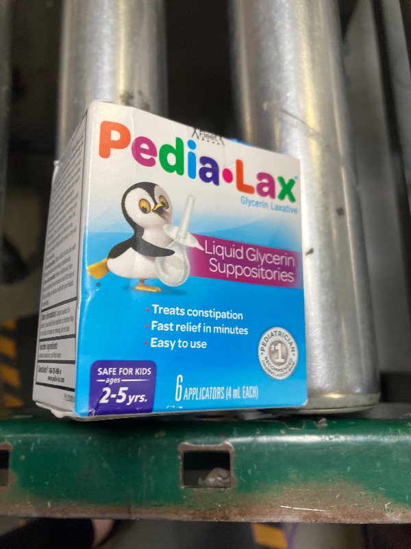 Photo 1 of Fleet Children's Pedia-Lax Liquid Glycerin Suppositories -- 6 Suppositories