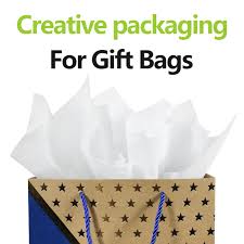 Photo 1 of Bobobag 100 Sheets 14"X20"  Gift Wrapping Gold Tissue Paper Bulk for Christmas, Mother's Day, Birthday Gift Bags Packaging Craft
