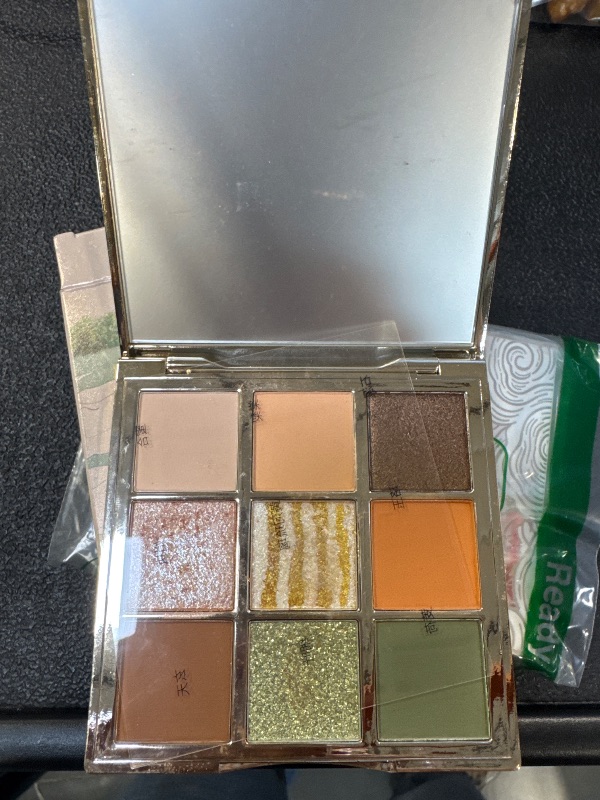 Photo 1 of Catkin Eyeshadow Palettes 9 Blendable Shades Smooth Long Lasting Eyeshadow Matte and Glitter Eye Makeup Highly Pigmented Makeup Palettes C16