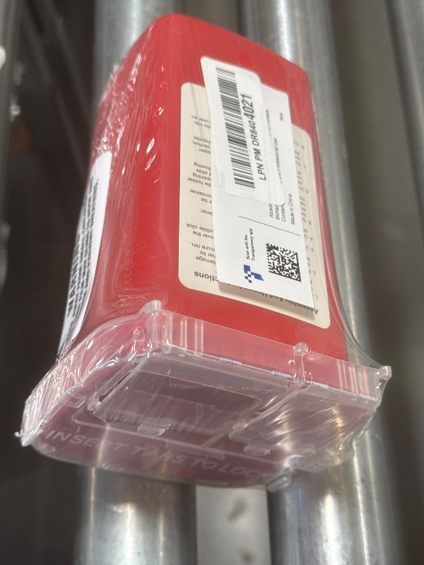 Photo 1 of Alcedo Sharps Container for Home Use 1 Quart (1-Pack) | Biohazard Needle and Syringe Disposal | Small Portable Container for Travel and Professional Use