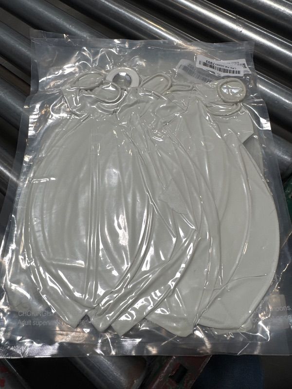 Photo 1 of Bezente White Giant Balloons 36 Inch - 8 Pack Jumbo White Balloons Large Round White Latex Balloons for Photo Shoot Birthday Baby Shower Wedding Party Decorations