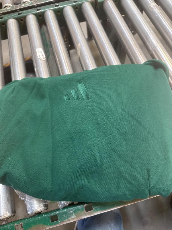Photo 1 of adidas mens All Szn Fleece Hoodie Collegiate Green,Large