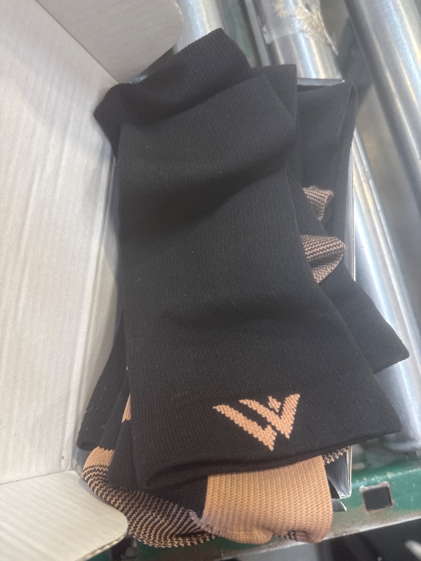 Photo 1 of FuelMeFoot 3 Pack Copper Compression Socks - Compression Socks Women & Men Circulation - Best for Medical,Running,Athletic
