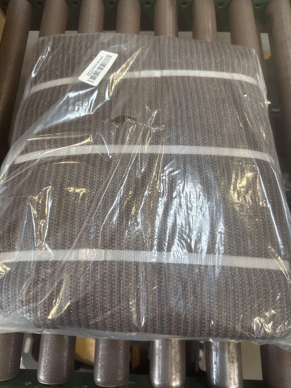Photo 1 of ColourTree 10' x 20' Brown Sun Shade Sail Rectangle CTSLR1020 - Canopy Mesh Fabric UV Block UPF50 - Commercial Heavy Duty - 190 GSM - 3 Years Warranty (We Make Custom Size)