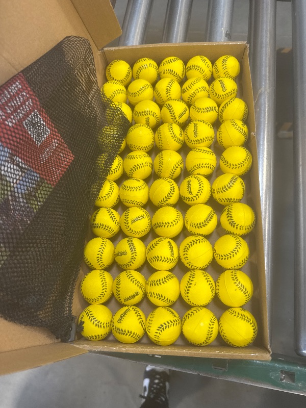 Photo 1 of GoSports Mini Foam Baseballs for Pitching Machines and Batting Accuracy Training - 20 or 50 Pack