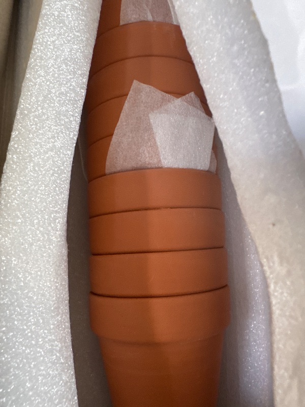Photo 1 of Yishang 2.5 inch Terracotta Pots with Drainage Holes,Small Mini Clay Ceramic Pottery Planter,Cactus Flower Terra Cotta Pots,Succulents Nursery Pots for Indoor/Outdoor Plants,Crafts,Wedding-12 Pack