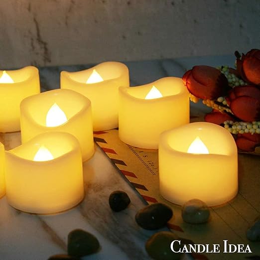 Photo 1 of 24 PCS LED Flameless Flickering Plastic Tealight  Candle 