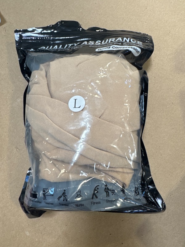 Photo 1 of Medical Compression Pantyhose for Women & Men, 20-30mmHg Compression Stockings size Large 