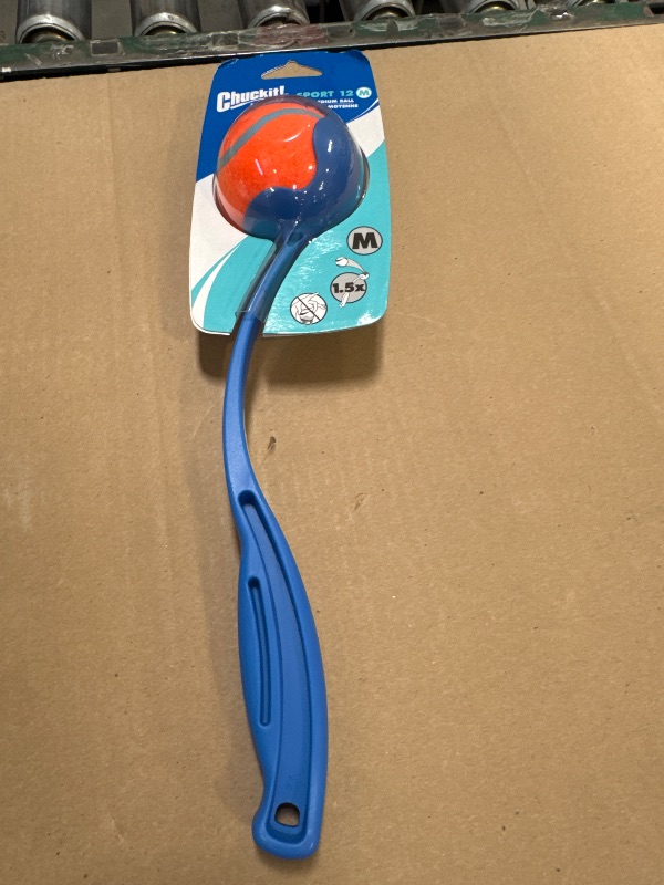 Photo 1 of Chuckit! Dog Ball Launcher - Sport 12" with Medium (2.5"), Dog Fetch Ball Thrower, For Dogs 20-60 Pounds, Made in USA