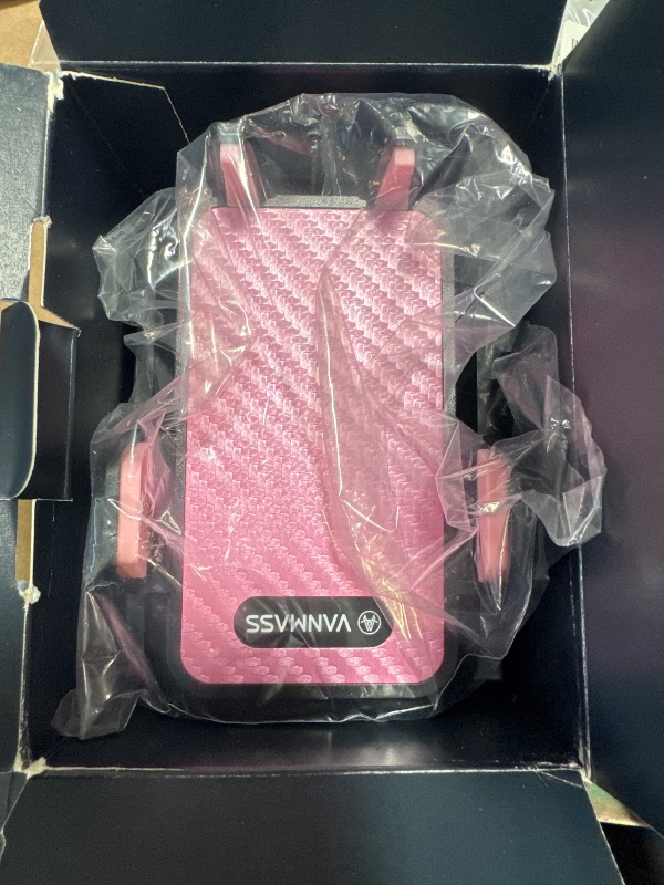 Photo 1 of VANMASS 2025?Strongest Suction & Military-Grade? Car Phone Mount ?Patent & Safety?Ultimate Cell Phone Holder Handsfree Stand for Dash Windshield Vent for iPhone 16 15 Pro Max 14 Android & Truck, Pink
