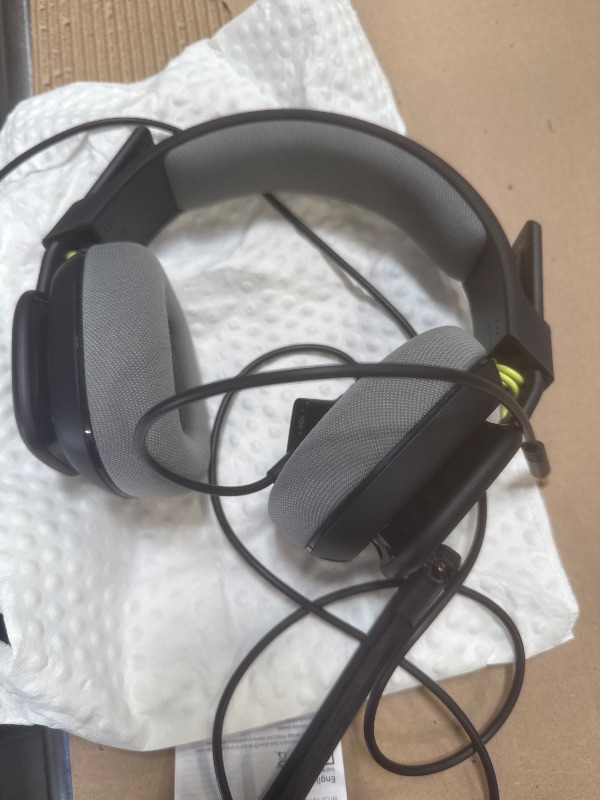 Photo 1 of Logitech G Astro A10 Gen 2 Cross-Platform Wired Gaming Headset for PlayStation 5/4, Xbox S|X, Nintendo Switch, PC: 3.5mm Headphone Jack, 32mm Drivers, Flip-to-Mute Mic, Over-Ear - Black/Xbox Edition