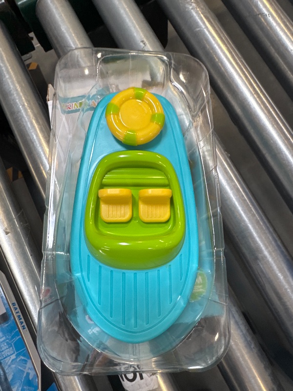 Photo 1 of KINDIARY Bath Toy, Floating Wind-up Boat, Water Table Pool Bath Time Bathtub Tub Toy for Toddlers Baby Kids Infant Girls Boys