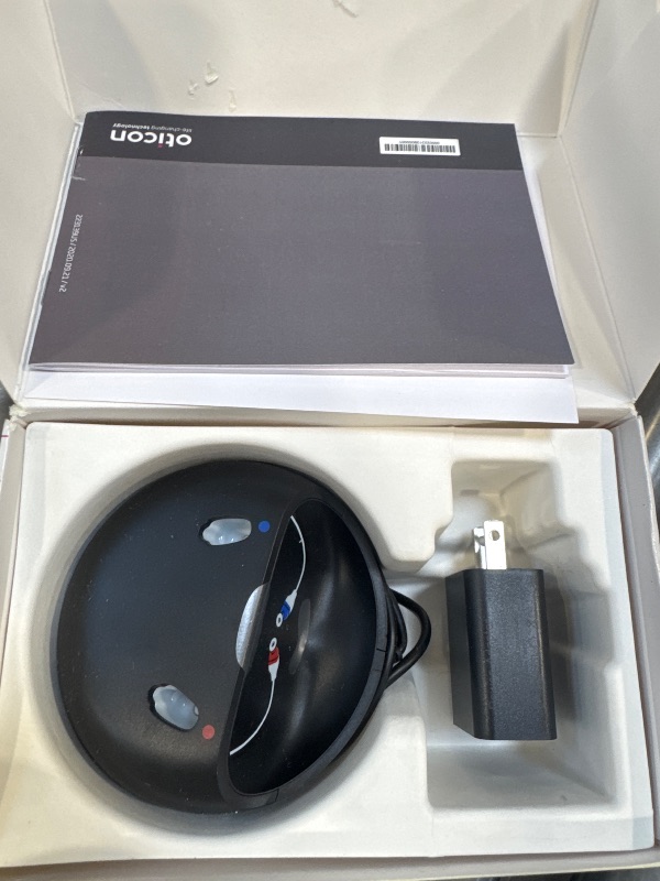 Photo 1 of TUCSTORE INTL Oticon Desktop Charger 1.0 Compatible with Oticon More Mini RITE R Oticon Opn S Oticon Opn Play Oticon Ruby
