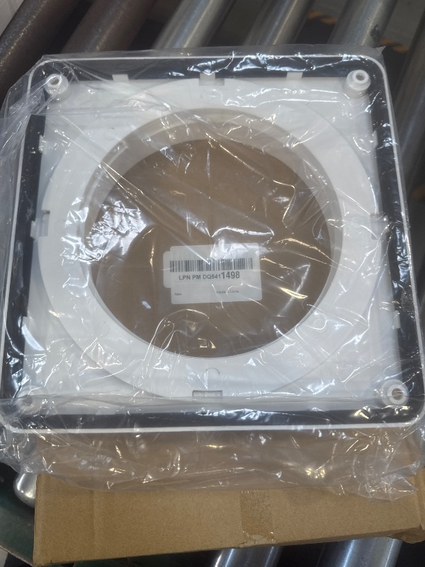 Photo 1 of Dryer Vent Wall Plate Connector Kit, 6 Inch Duct Connector Flange, Quick Connect & Quick Release, Twist & Lock Tight, Easy to Maintain and Clean, for Wall, Ceiling, Attic, Laundry (6inch)
