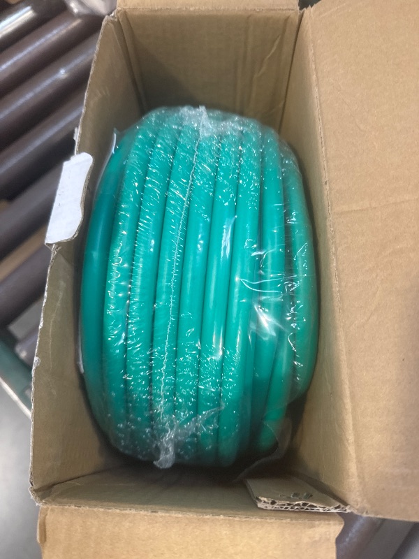 Photo 1 of Flexible Pressure Washer Hose 100FT X 1/4",Kink Resistant,3600 PSI Pressure Washing Hose,Heavy Duty Power Washer Hose,M22 to 3/8" Quick Connect Couplers for Extension Replacement Hose, 7 Accessories