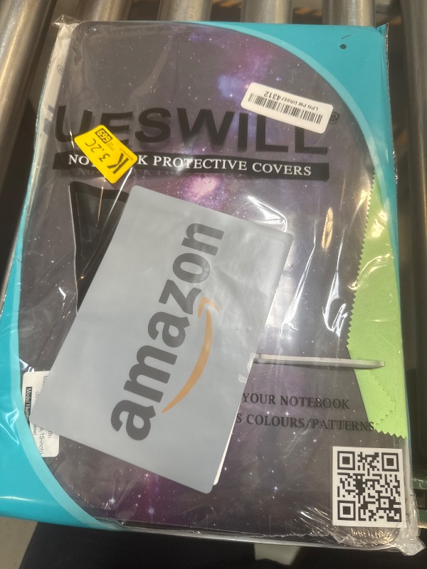 Photo 1 of UESWILL Retina 15-inch Galaxy Pattern Hard Case Cover Compatible with MacBook Pro 15 inch with Retina Display (NO Touch Bar, NO CD-ROM) Model A1398 + Microfibre Cleaning Cloth, Nebula/Purple