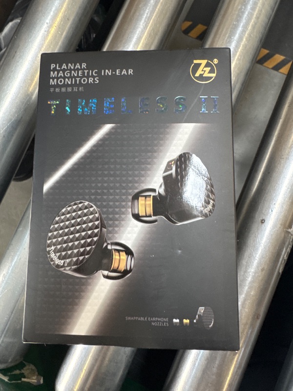 Photo 1 of Linsoul 7Hz Timeless II in Ear Monitor, Upgraded 14.5mm Planar Magnetic Driver IEM, Wired Earbuds, with Tunable Nozzle and 7N OCC IEM Cable for Musician Audiophile (Timeless II)