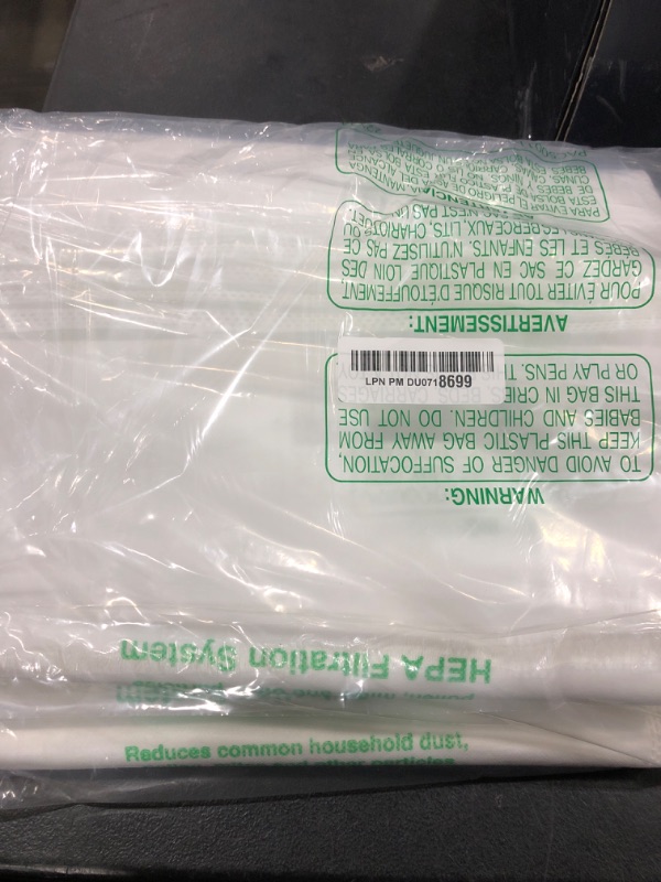 Photo 1 of 15 + 5 Pack Compatible with Kirby Vacuums 204811 Micron Magic Hepa Filter Plus Bags Universal Hepa Cloth Bags and Belts 301291 for F-Style and Twist-Style, and All Models Generation 4 - Sentria II